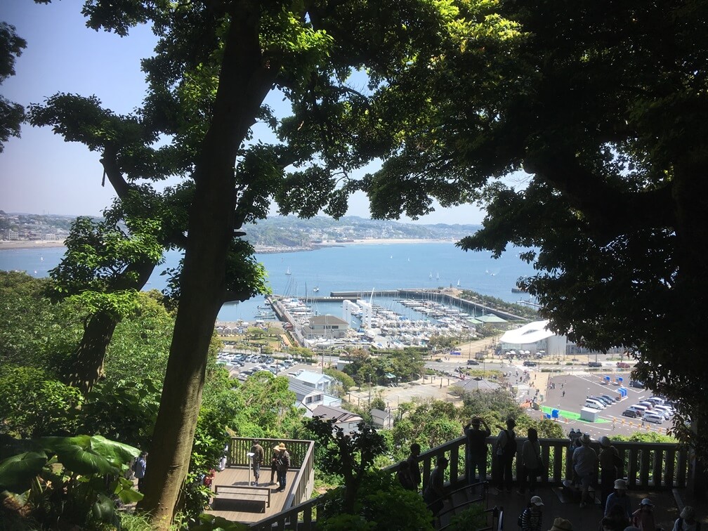 江ノ島からの風景